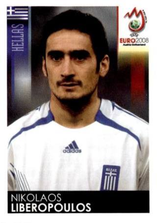 Nikos Liberopoulos – UEFA Euro 2008 Austria-Switzerland, Nr. 377