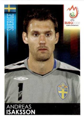 Andreas Isaksson – UEFA Euro 2008 Austria-Switzerland, Nr. 390