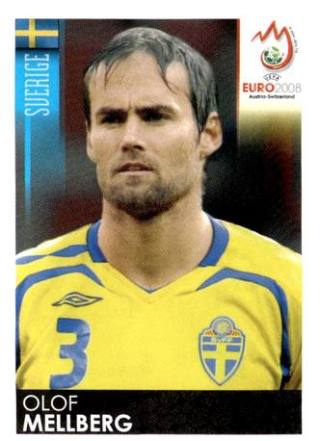 Olof Mellberg – UEFA Euro 2008 Austria-Switzerland, Nr. 391