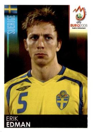 Erik Edman – UEFA Euro 2008 Austria-Switzerland, Nr. 393