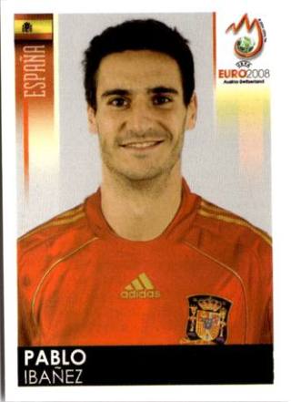 Pablo Ibáñez – UEFA Euro 2008 Austria-Switzerland, Nr. 418