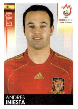 Andrés Iniesta – UEFA Euro 2008 Austria-Switzerland, Nr. 428