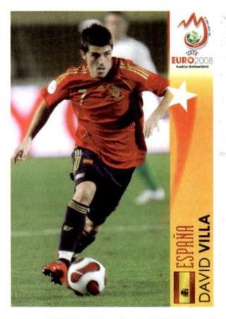 David Villa – UEFA Euro 2008 Austria-Switzerland, Nr. 507