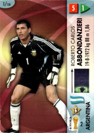 Roberto Abbondanzieri – GOAAAL! FIFA World Cup 2006 Germany, Nr. 1