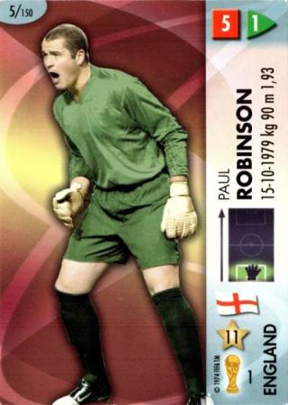 Paul Robinson – GOAAAL! FIFA World Cup 2006 Germany, Nr. 5