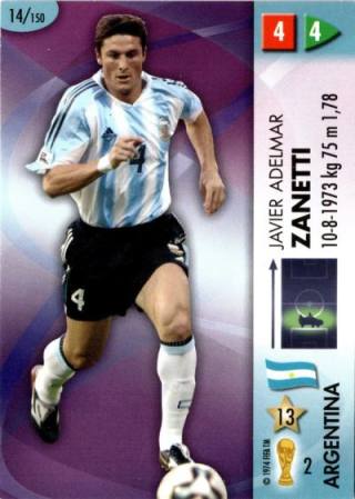 Javier Zanetti – GOAAAL! FIFA World Cup 2006 Germany, Nr. 14