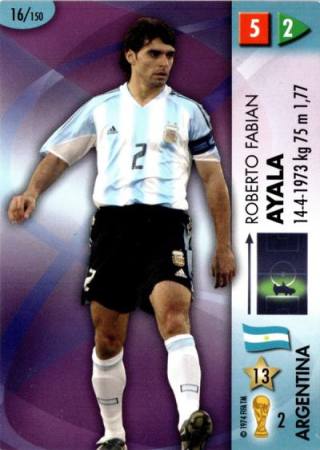 Roberto Ayala – GOAAAL! FIFA World Cup 2006 Germany, Nr. 16