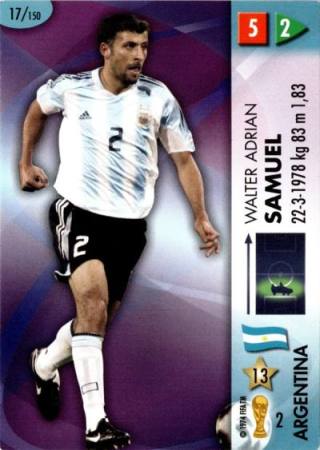 Wálter Samuel – GOAAAL! FIFA World Cup 2006 Germany, Nr. 17