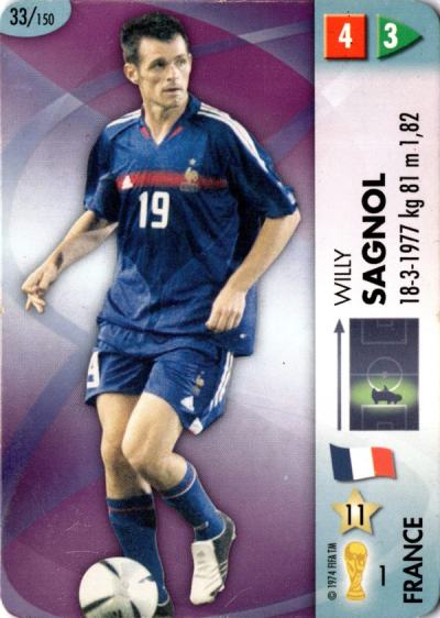 Willy Sagnol – GOAAAL! FIFA World Cup 2006 Germany, Nr. 33