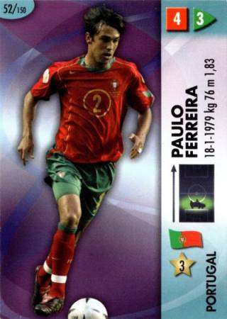 Paulo Ferreira – GOAAAL! FIFA World Cup 2006 Germany, Nr. 52