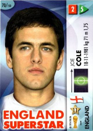 Joe Cole – GOAAAL! FIFA World Cup 2006 Germany, Nr. 70