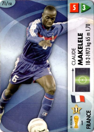 Claude Makelélé – GOAAAL! FIFA World Cup 2006 Germany, no. 71