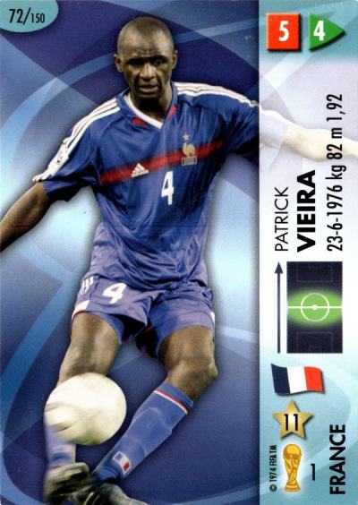 Patrick Vieira – GOAAAL! FIFA World Cup 2006 Germany, no. 72