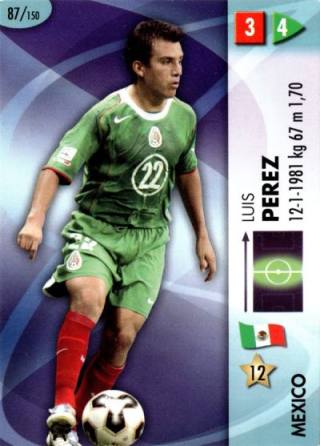 Luis Ernesto Pérez – GOAAAL! FIFA World Cup 2006 Germany, Nr. 87