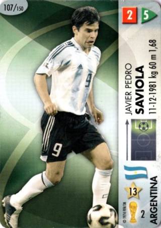Javier Saviola – GOAAAL! FIFA World Cup 2006 Germany, Nr. 107
