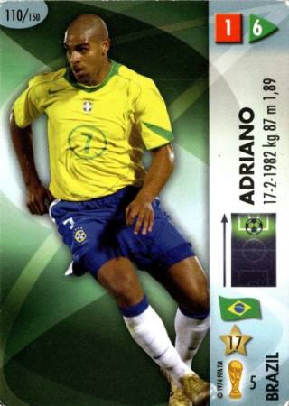 Adriano Leite Ribeiro – GOAAAL! FIFA World Cup 2006 Germany, Nr. 110