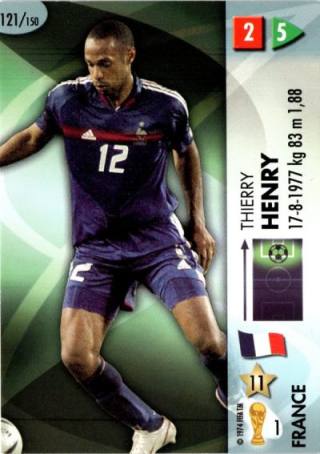 Thierry Henry – GOAAAL! FIFA World Cup 2006 Germany, Nr. 121