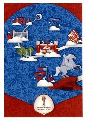 Saint Petersburg Official Poster – FIFA Confederation Cup Russia 2017, n. 11