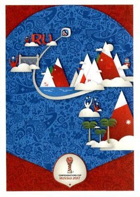 Sochi Official Poster – FIFA Confederation Cup Russia 2017, n. 17