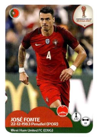 José Fonte – FIFA Confederation Cup Russia 2017, Nr. 93