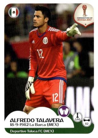 Alfredo Talavera – FIFA Confederation Cup Russia 2017, Nr. 118