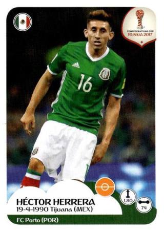 Héctor Herrera – FIFA Confederation Cup Russia 2017, Nr. 129