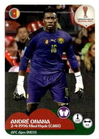 André Onana – FIFA Confederation Cup Russia 2017, Nr. 153
