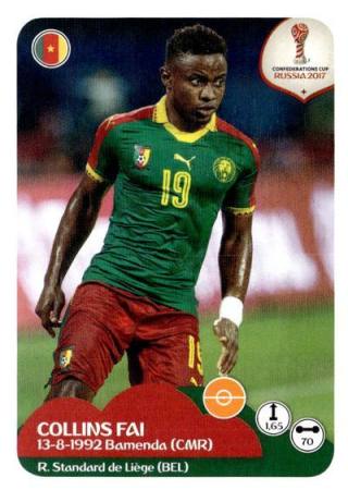Collins Fai – FIFA Confederation Cup Russia 2017, Nr. 161