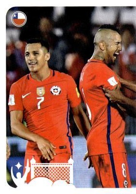 Celebration Chile – FIFA Confederation Cup Russia 2017, n.º 177