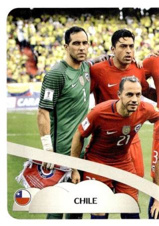 Team Chile – FIFA Confederation Cup Russia 2017, n.º 201