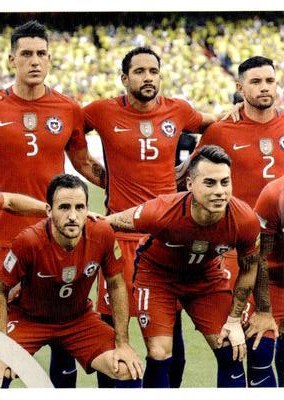 Team Chile – FIFA Confederation Cup Russia 2017, n.º 202