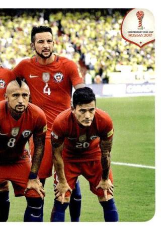Team Chile – FIFA Confederation Cup Russia 2017, n.º 203
