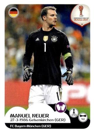 Manuel Neuer – FIFA Confederation Cup Russia 2017, Nr. 233