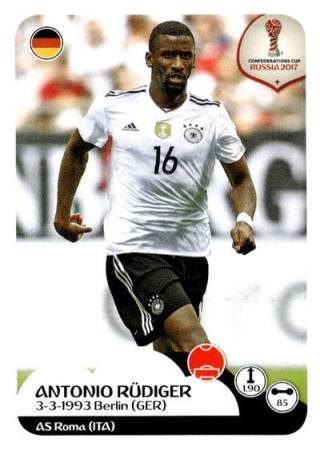 Antonio Rüdiger – FIFA Confederation Cup Russia 2017, Nr. 239