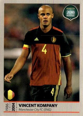 Vincent Kompany – Road to FIFA World Cup 2018  Russia, n. 2