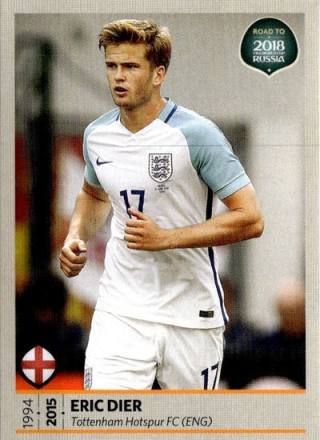 Eric Dier – Road to FIFA World Cup 2018  Russia, Nr. 58