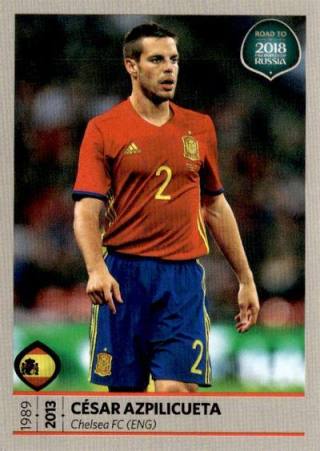 César Azpilicueta – Road to FIFA World Cup 2018  Russia, Nr. 70