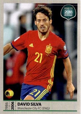 David Silva – Road to FIFA World Cup 2018  Russia, Nr. 77