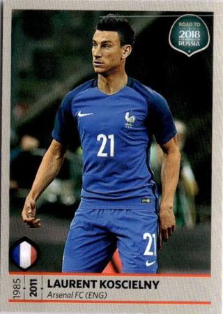 Laurent Koscielny – Road to FIFA World Cup 2018  Russia, Nr. 83