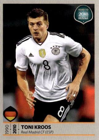 Toni Kroos – Road to FIFA World Cup 2018  Russia, Nr. 105