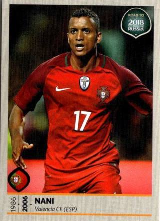 Nani – Road to FIFA World Cup 2018  Russia, Nr. 156