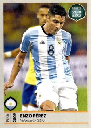 Enzo Pérez – Road to FIFA World Cup 2018  Russia, Nr. 279
