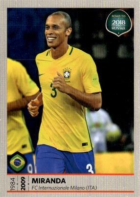 Miranda – Road to FIFA World Cup 2018  Russia, n.º 306