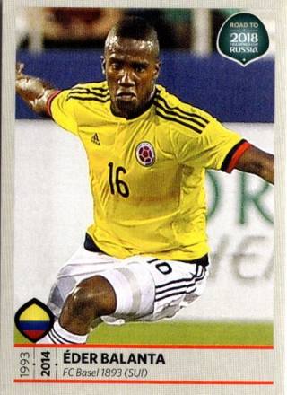 Éder Balanta – Road to FIFA World Cup 2018  Russia, Nr. 339