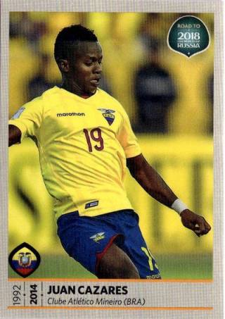 Juan Cazares – Road to FIFA World Cup 2018  Russia, Nr. 363