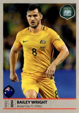 Bailey Wright – Road to FIFA World Cup 2018  Russia, Nr. 439