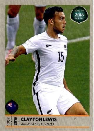 Clayton Lewis – Road to FIFA World Cup 2018  Russia, Nr. 474