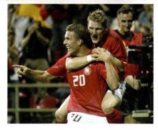 Bastian Schweinsteiger & Lukas Podolski – Deutsches Nationalteam 2006, n.º 6