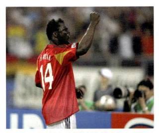 Gerald Asamoah – Deutsches Nationalteam 2006, Nr. 10