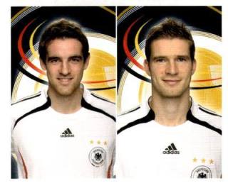 Christoph Metzelder / Arne Friedrich – Deutsches Nationalteam 2006, no. 179